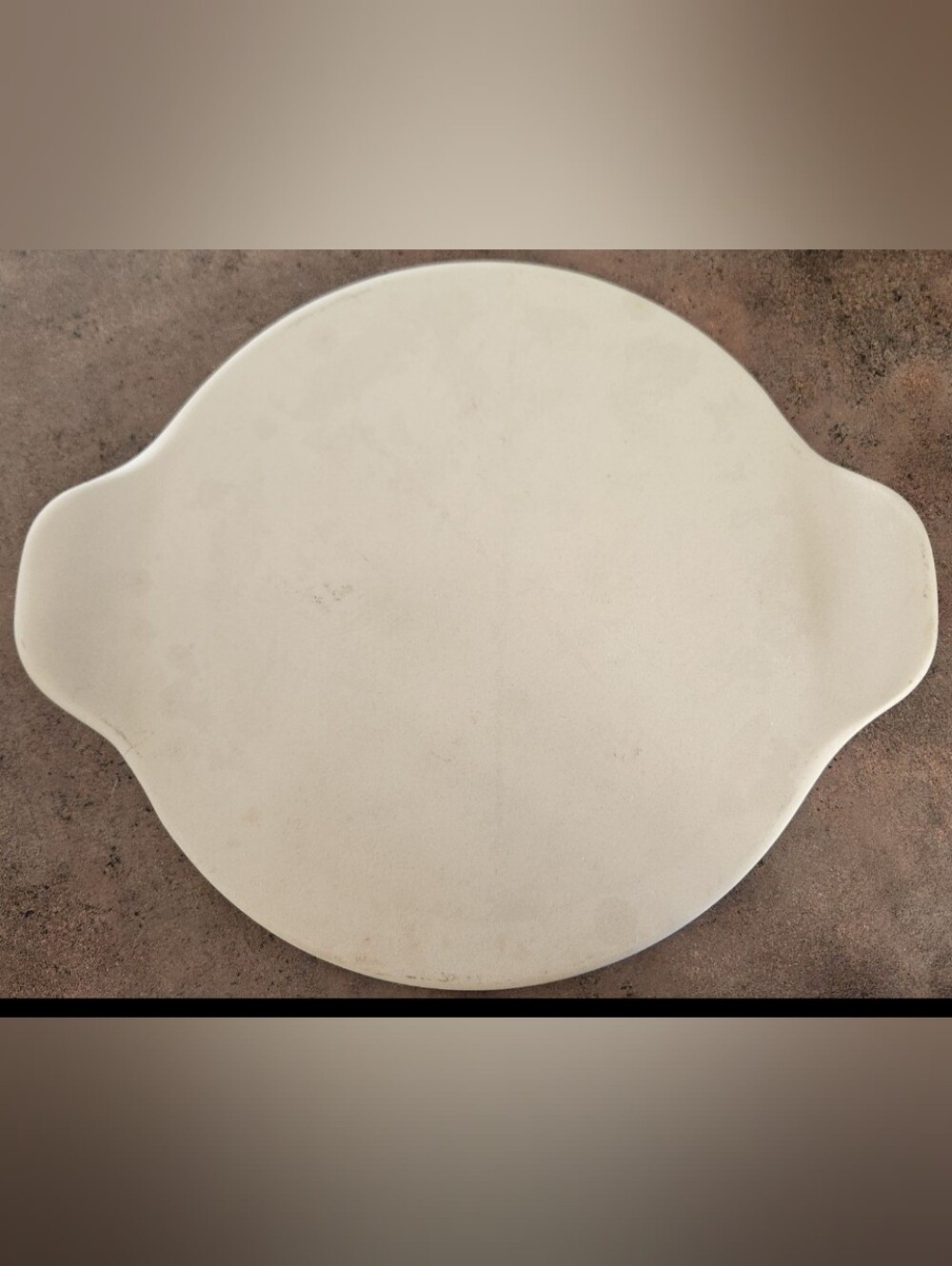 Pampered Chef Family Heritage 13" Pizza Stone Baking Stone w/Handles